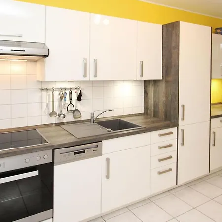 F-1096 Edelrose Fewo 01 Terrasse, Meerblick Appartamento